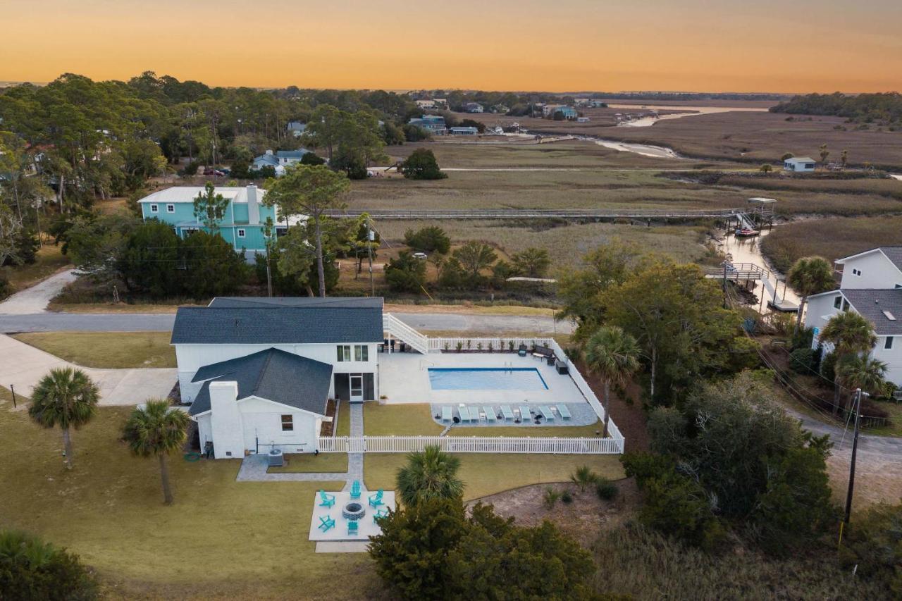 Moonlit Marsh Villa Tybee Island Exterior foto