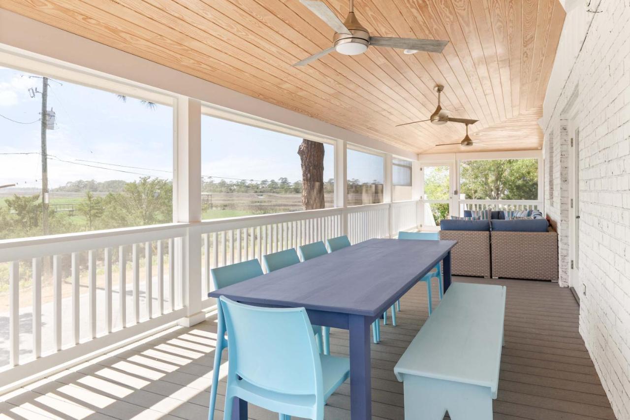 Moonlit Marsh Villa Tybee Island Exterior foto