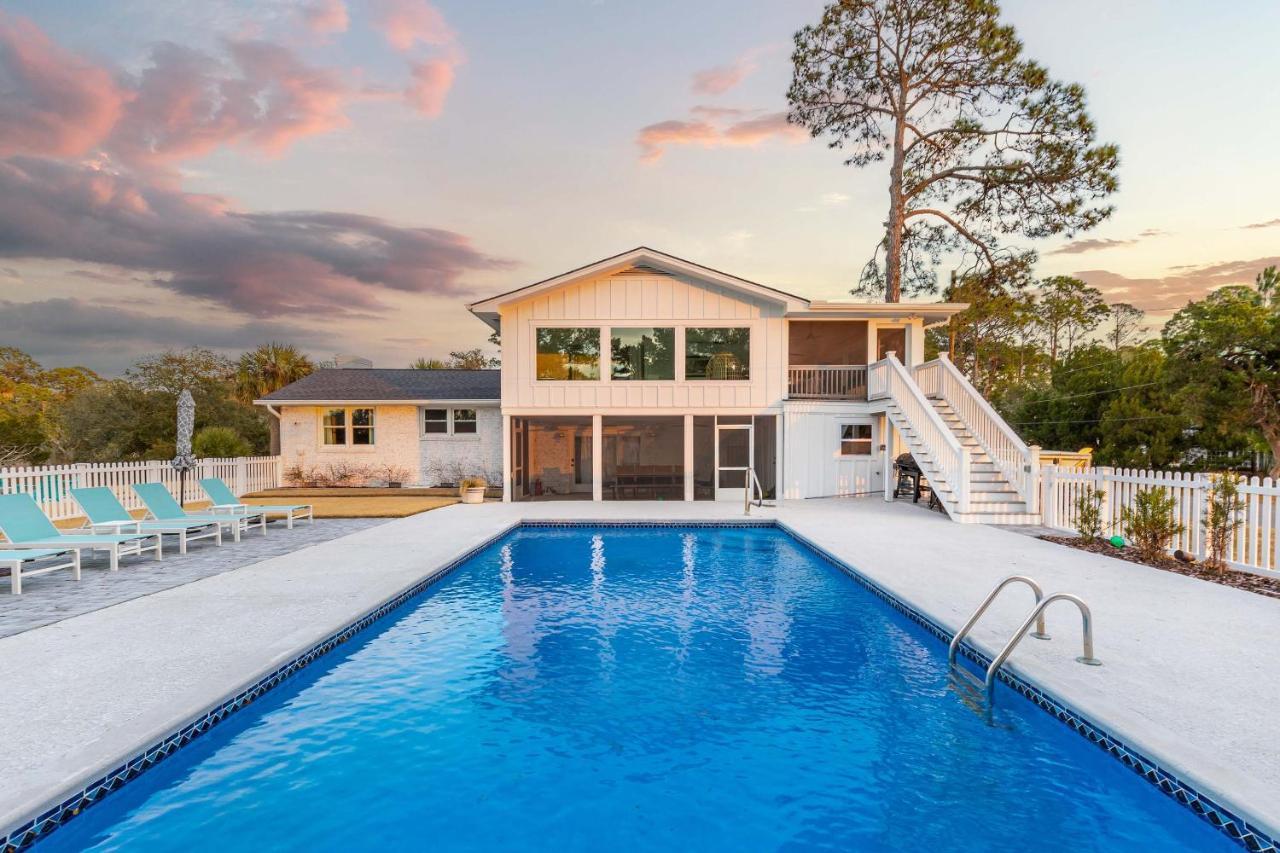 Moonlit Marsh Villa Tybee Island Exterior foto